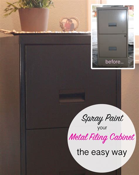 spray paint a steel file cabinet|spray paint for metal filing cabinets.